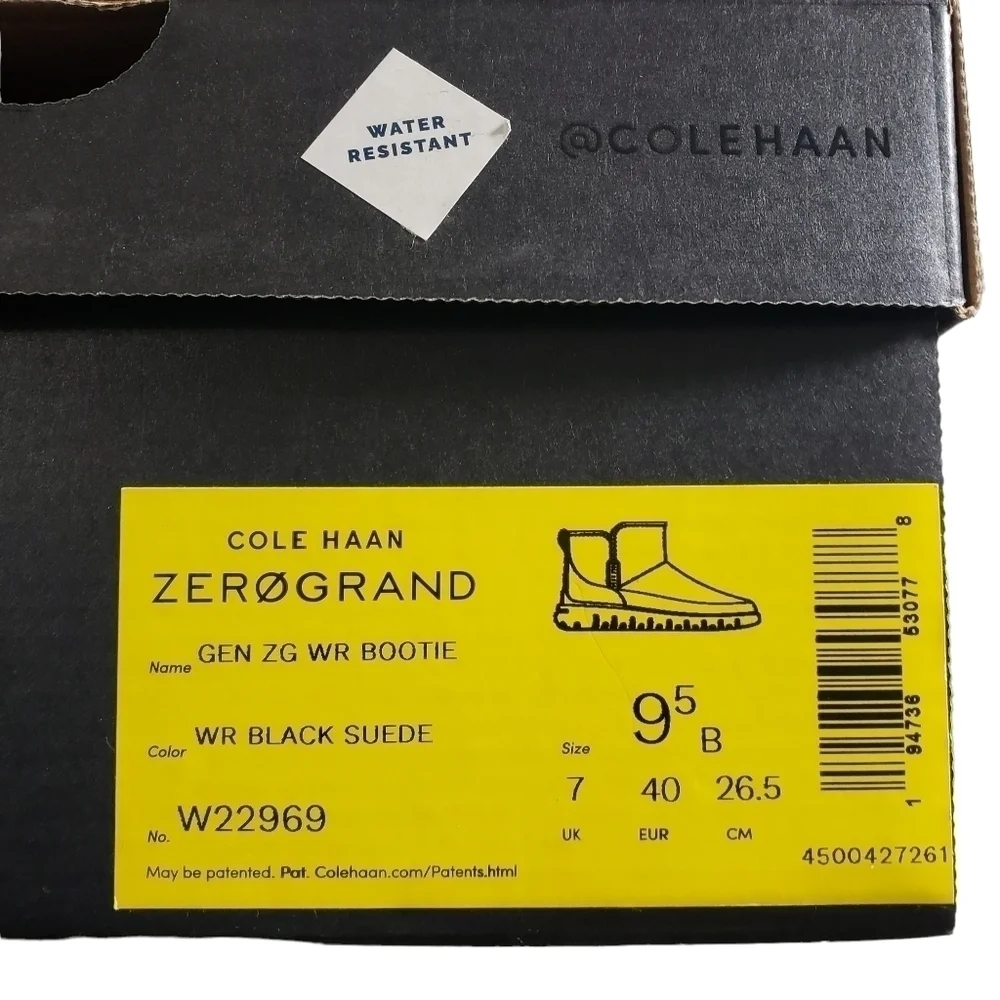 Cole Haan Generation Zerogrand Women's Water-Resistant Ankle Boots Sz 9.5B